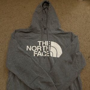 The North Face Gray Sweatshirt Athletic Style
